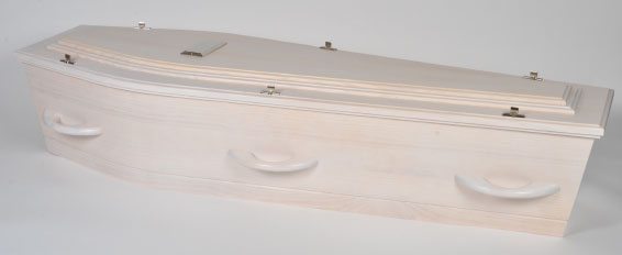 White Wash Raised Lid